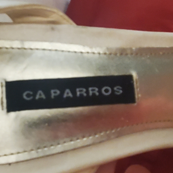 Caparros Peep Nude Heel with bling 10B - Picture 7 of 10